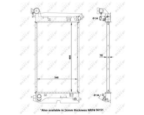 Radiator, engine cooling EASY FIT, Image 6