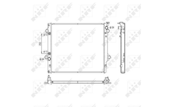 Radiator, engine cooling EASY FIT, Image 5