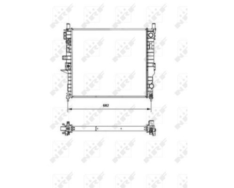 Radiator, engine cooling EASY FIT, Image 5