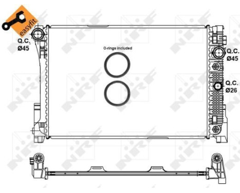 Radiator, engine cooling EASY FIT, Image 5