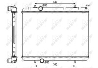 Radiator, engine cooling EASY FIT