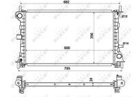 Radiator, engine cooling EASY FIT
