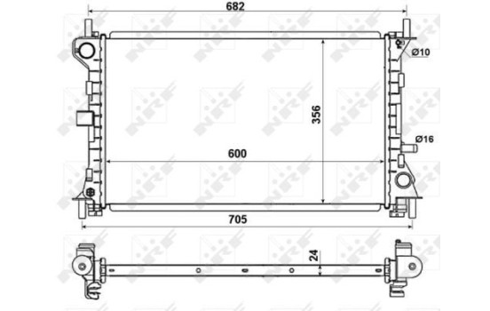 Radiator, engine cooling EASY FIT, Image 6