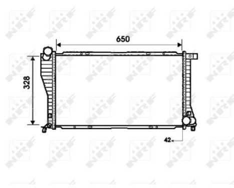 Radiator, engine cooling EASY FIT, Image 4