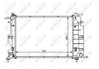 Radiator, engine cooling EASY FIT