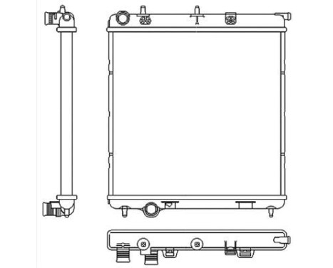 Radiator, engine cooling EASY FIT, Image 5