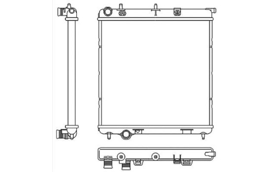 Radiator, engine cooling EASY FIT, Image 5