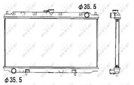 Radiator, engine cooling EASY FIT, Image 5