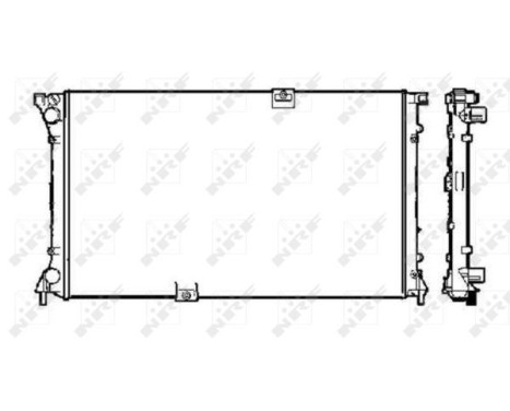 Radiator, engine cooling EASY FIT, Image 5