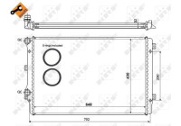 Radiator, engine cooling EASY FIT