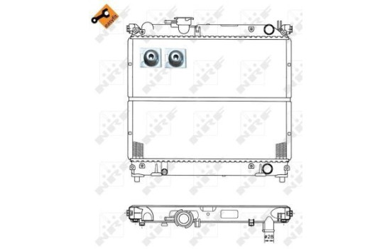 Radiator, engine cooling EASY FIT, Image 6