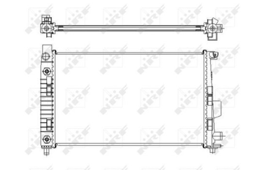 Radiator, engine cooling EASY FIT, Image 6