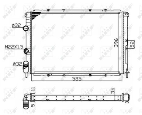 Radiator, engine cooling EASY FIT, Image 5