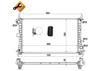 Radiator, engine cooling EASY FIT
