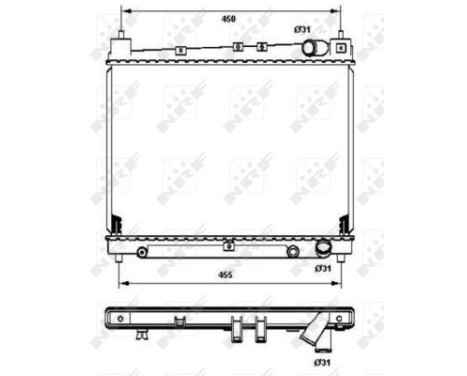 Radiator, engine cooling EASY FIT, Image 5