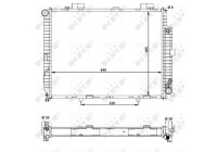Radiator, engine cooling EASY FIT