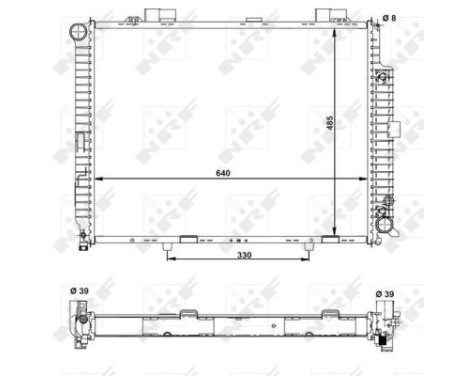 Radiator, engine cooling EASY FIT, Image 5