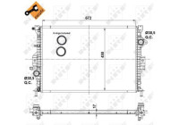 Radiator, engine cooling EASY FIT