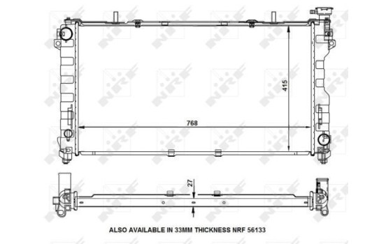 Radiator, engine cooling EASY FIT, Image 5