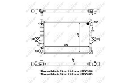 Radiator, engine cooling EASY FIT, Image 5