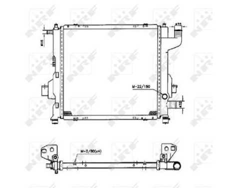 Radiator, engine cooling EASY FIT, Image 5