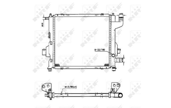 Radiator, engine cooling EASY FIT, Image 5