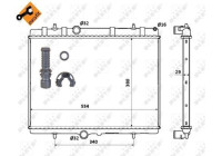 Radiator, engine cooling EASY FIT