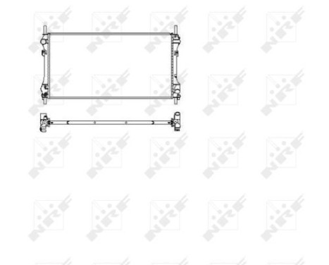 Radiator, engine cooling EASY FIT, Image 4