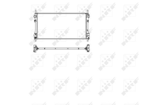 Radiator, engine cooling EASY FIT, Image 5