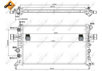 Radiator, engine cooling EASY FIT