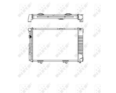 Radiator, engine cooling EASY FIT, Image 5