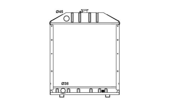 Radiator, engine cooling EASY FIT, Image 3