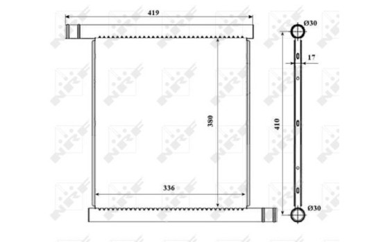 Radiator, engine cooling EASY FIT, Image 5