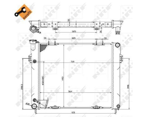 Radiator, engine cooling EASY FIT, Image 5