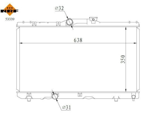 Radiator, engine cooling EASY FIT, Image 5