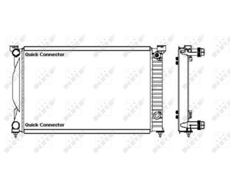 Radiator, engine cooling Economy Class, Image 3