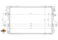 Radiator, engine cooling Economy Class