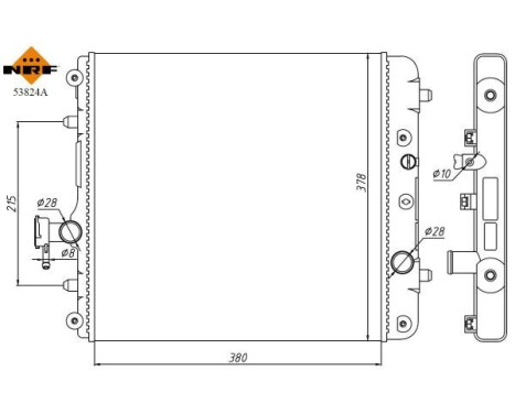 Radiator, engine cooling Economy Class, Image 5