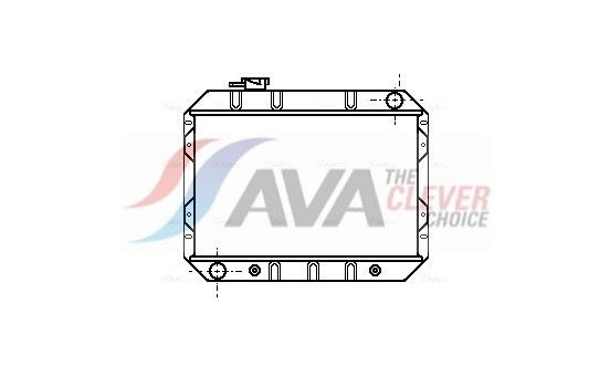 Radiator, engine cooling FD2024 Ava Quality Cooling