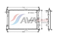 Radiator, engine cooling FD2381 Ava Quality Cooling
