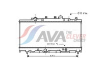Radiator, engine cooling FT2148 Ava Quality Cooling