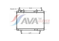 Radiator, engine cooling FT2184 Ava Quality Cooling