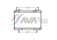 Radiator, engine cooling FT2207 Ava Quality Cooling