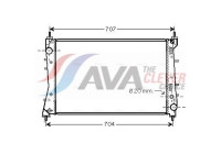 Radiator, engine cooling FT2359 Ava Quality Cooling