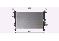 Radiator, engine cooling FT2466 Ava Quality Cooling