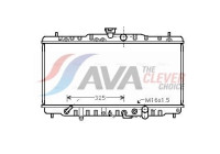 Radiator, engine cooling HDA2063 Ava Quality Cooling