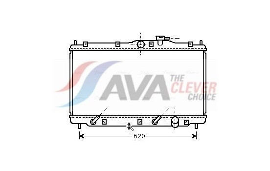 Radiator, engine cooling HDA2079 Ava Quality Cooling