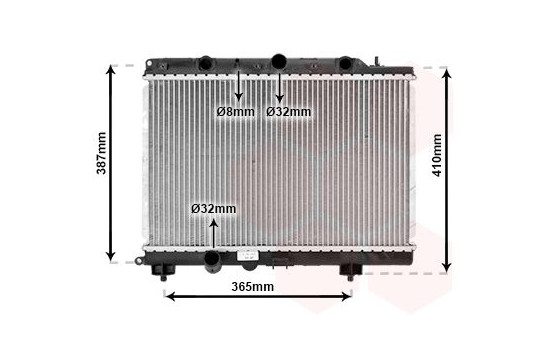 Radiator, engine cooling *** IR PLUS *** 02002120 International Radiators Plus, Image 3