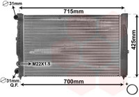 Radiator, engine cooling *** IR PLUS *** 03002105 International Radiators Plus