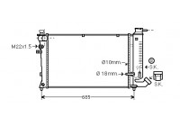 Radiator, engine cooling *** IR PLUS *** 09002114 International Radiators Plus